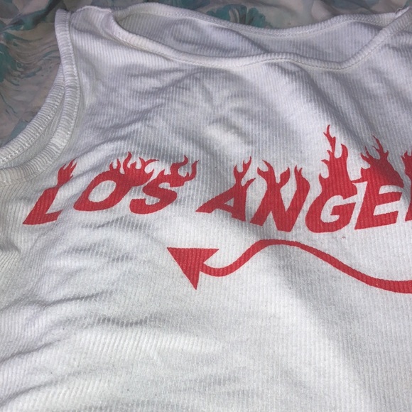 Fashion Nova Los Angeles tank❤️ - Picture 5 of 8